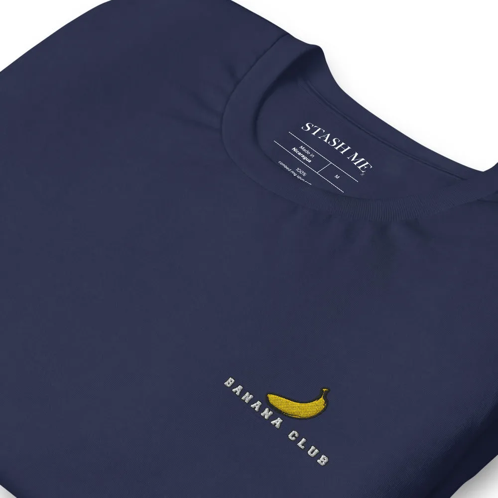 Banana Club - Embroidered Banana Club T-Shirt