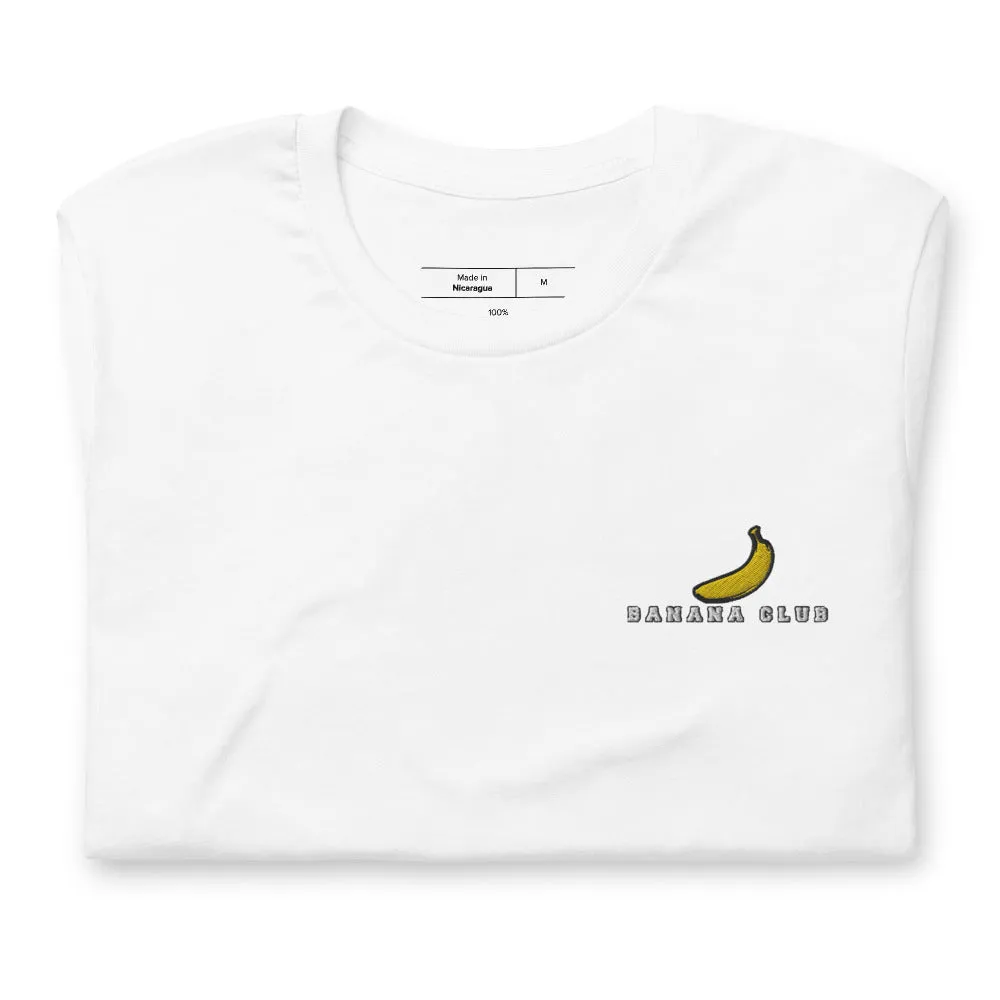 Banana Club - Embroidered Banana Club T-Shirt