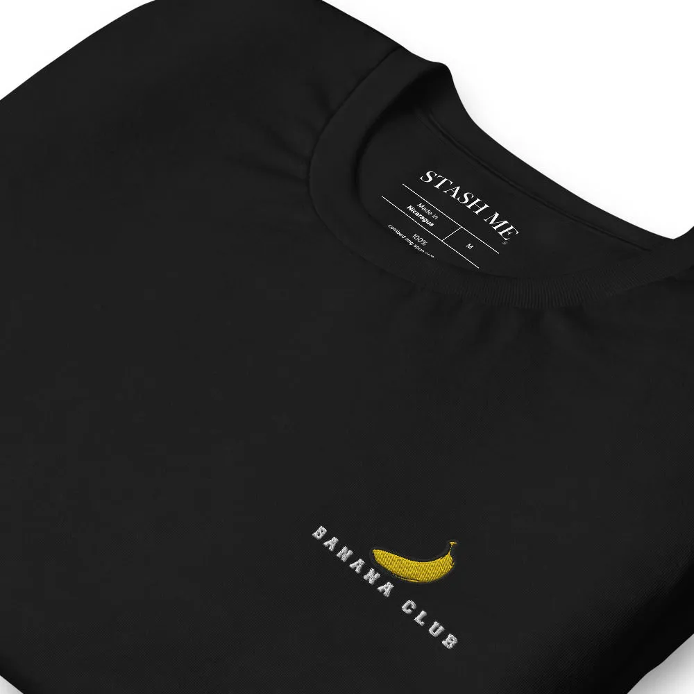 Banana Club - Embroidered Banana Club T-Shirt