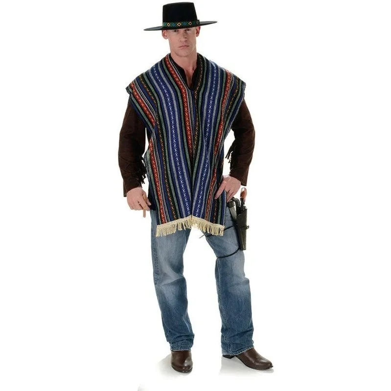 Bandito Serape Poncho