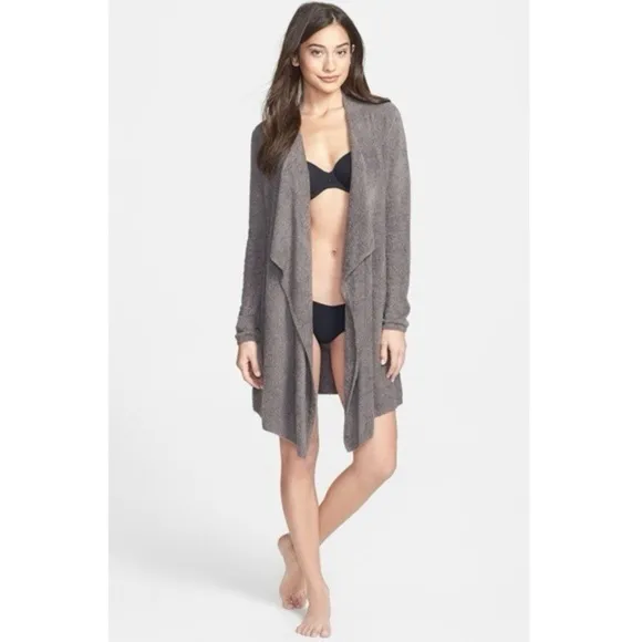 Barefoot Dreams Cozy Chic Lite Island Wrap Pacific Blue Cardigan
