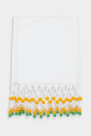 Beaded Doku Skirt in Macadamia