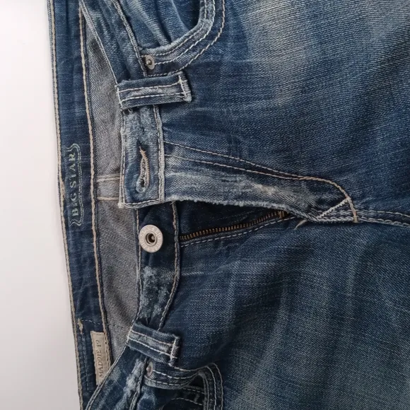 BIG STAR MADDIE 19 WOMEN'S BLUE JEANS SIZE 34 WAIST (TAG SAYS 30 REG.) BOOTCUT