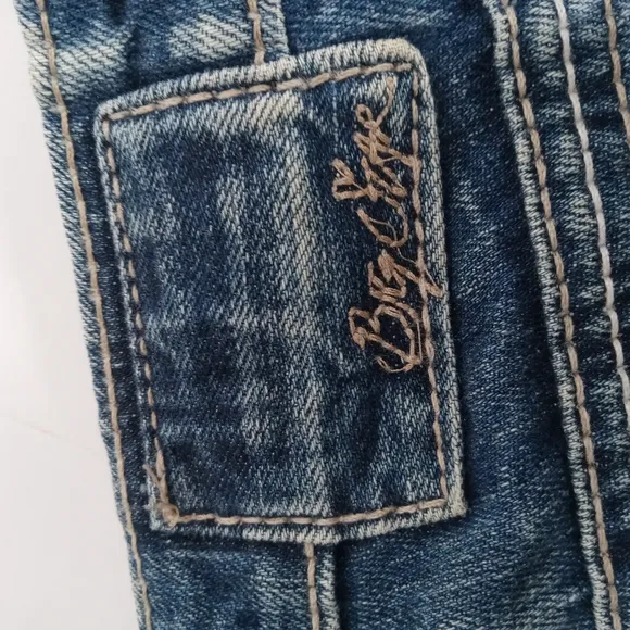 BIG STAR MADDIE 19 WOMEN'S BLUE JEANS SIZE 34 WAIST (TAG SAYS 30 REG.) BOOTCUT