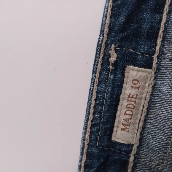 BIG STAR MADDIE 19 WOMEN'S BLUE JEANS SIZE 34 WAIST (TAG SAYS 30 REG.) BOOTCUT