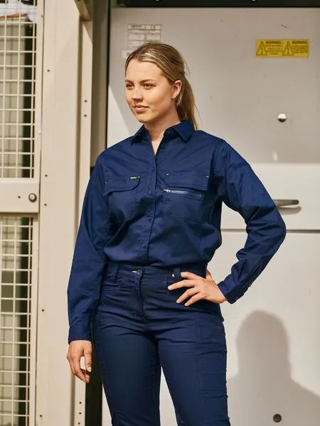 Bisley BL6490 Womens X Airflow Stretch Ripstop Shirt