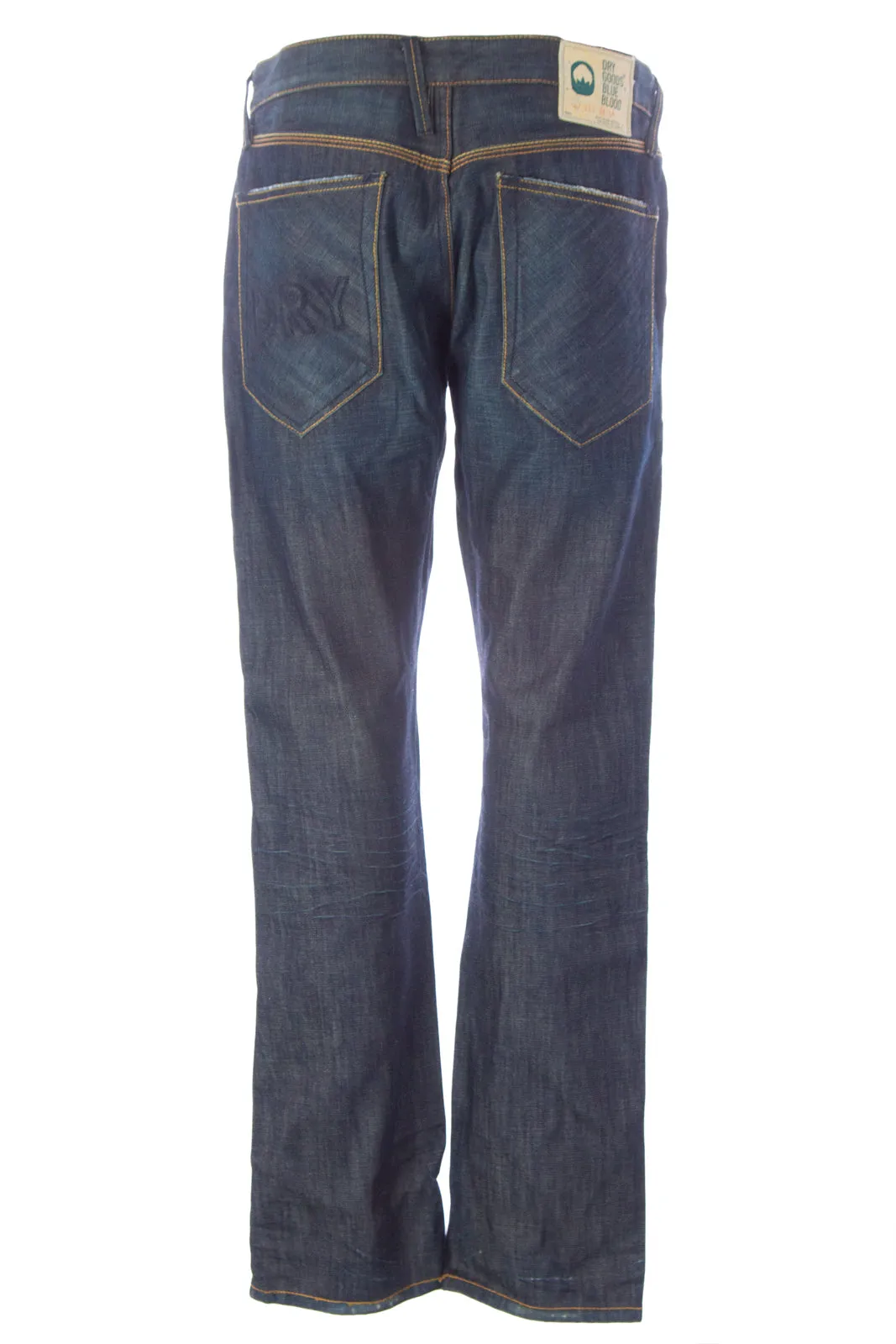 BLUE BLOOD Men's AIM Cooked Selvedge Denim Jeans MW07D01 $250 NWT