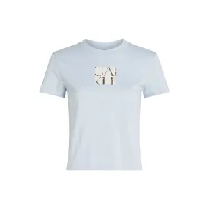 Blue Cotton Rigenerato Tops & T-Shirt
