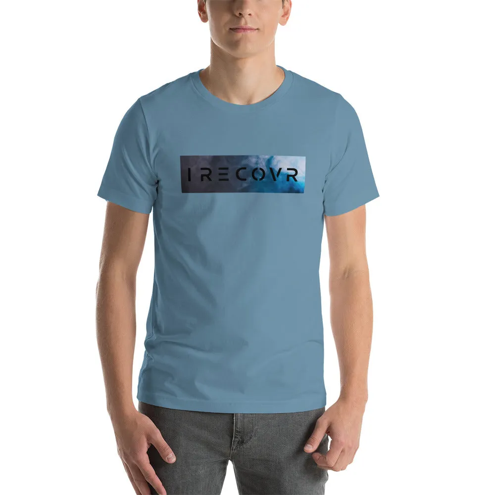 Blue Smoke Unisex Block T-Shirt