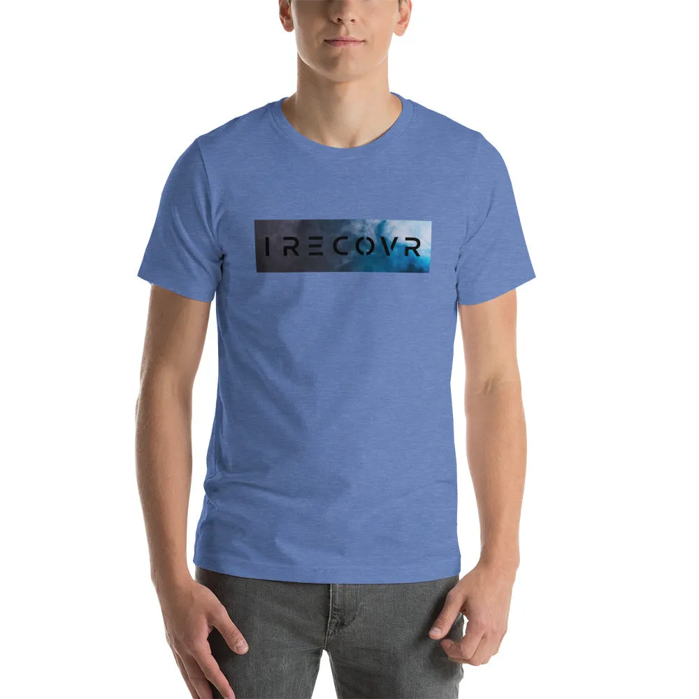 Blue Smoke Unisex Block T-Shirt