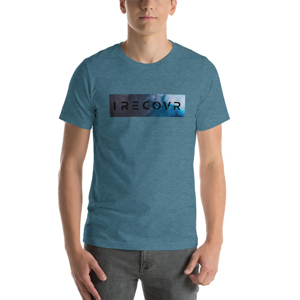 Blue Smoke Unisex Block T-Shirt