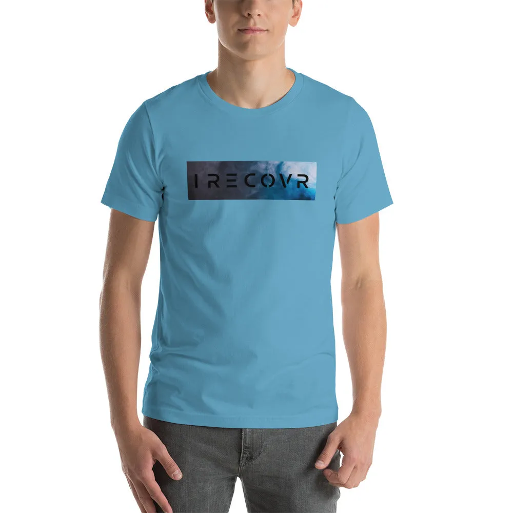 Blue Smoke Unisex Block T-Shirt