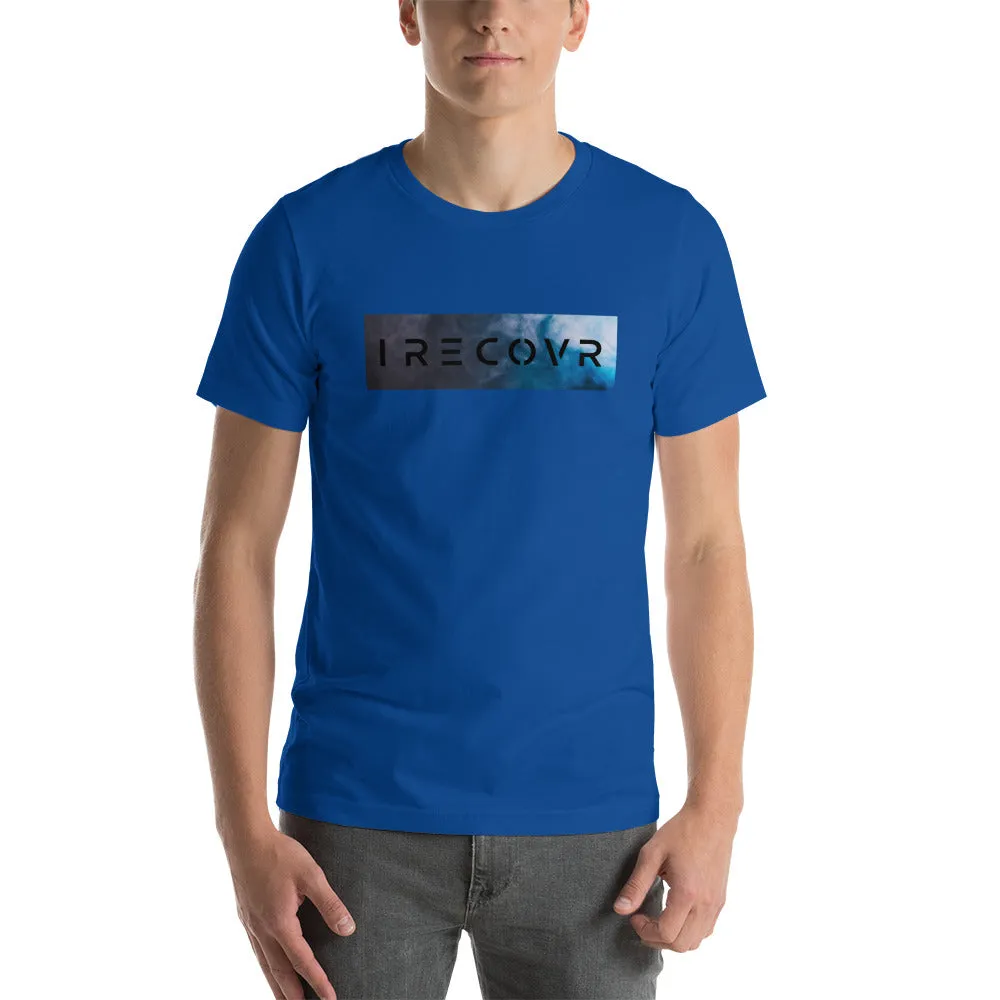 Blue Smoke Unisex Block T-Shirt
