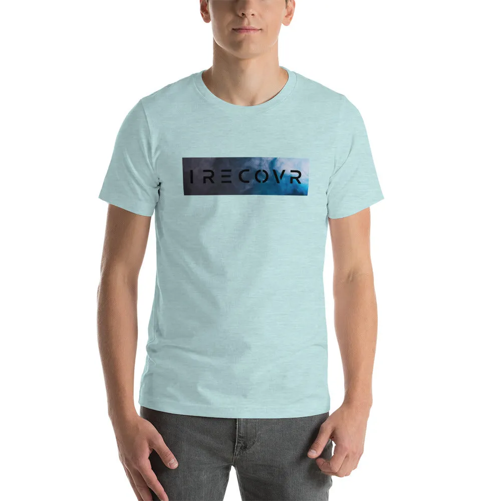 Blue Smoke Unisex Block T-Shirt