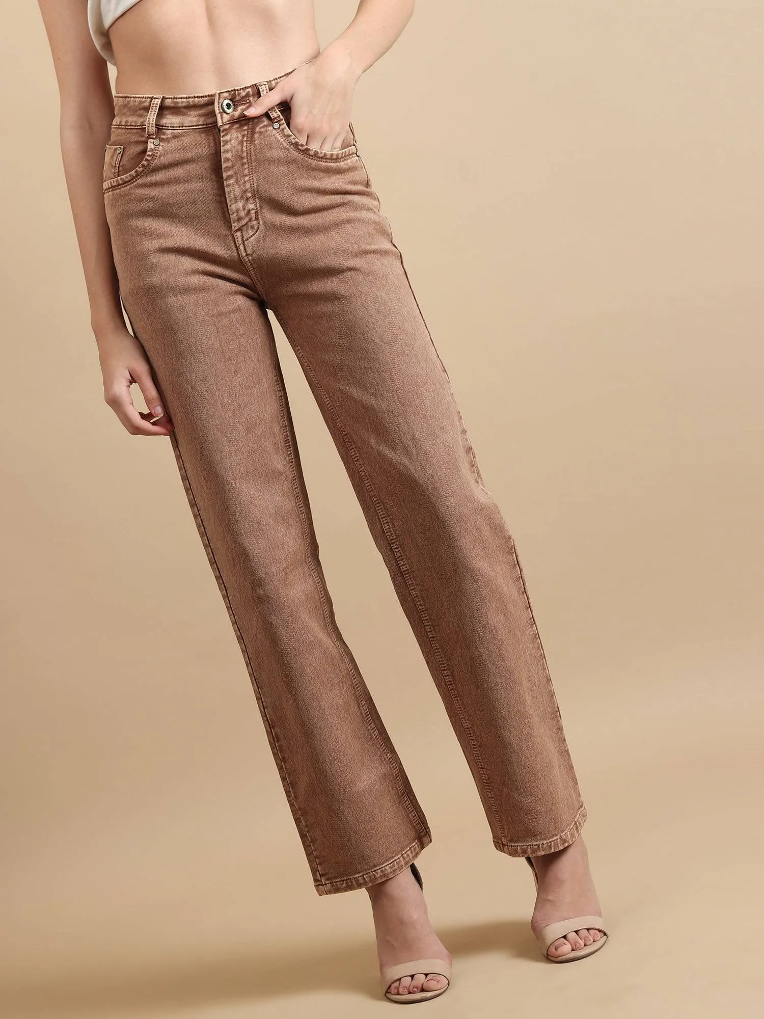 Bold Tone Classic Straight Jeans