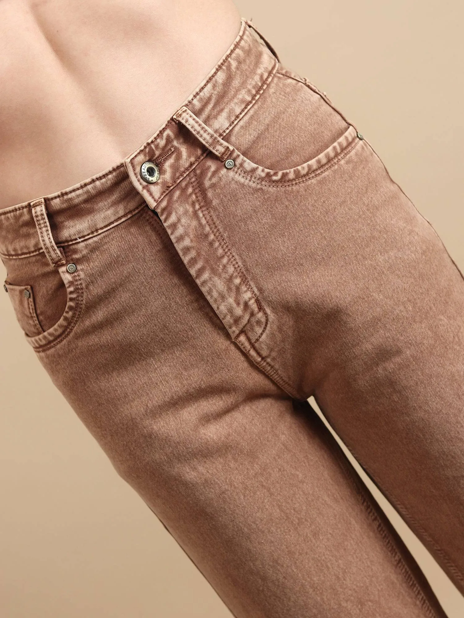 Bold Tone Classic Straight Jeans