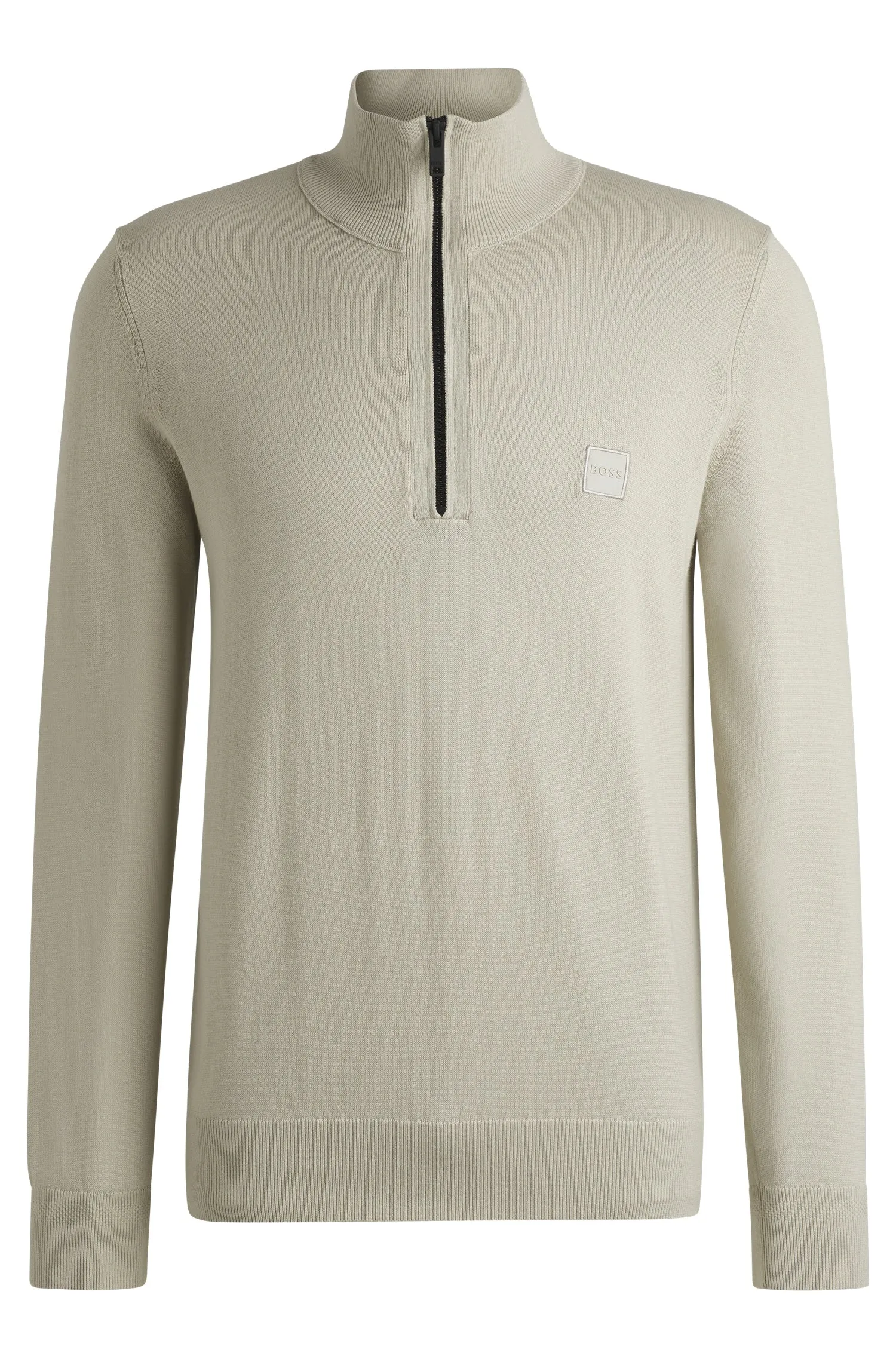 BOSS Sweaters Regular Fit in Cotton Mix - KANOBIX_S 10265846 01-50527585