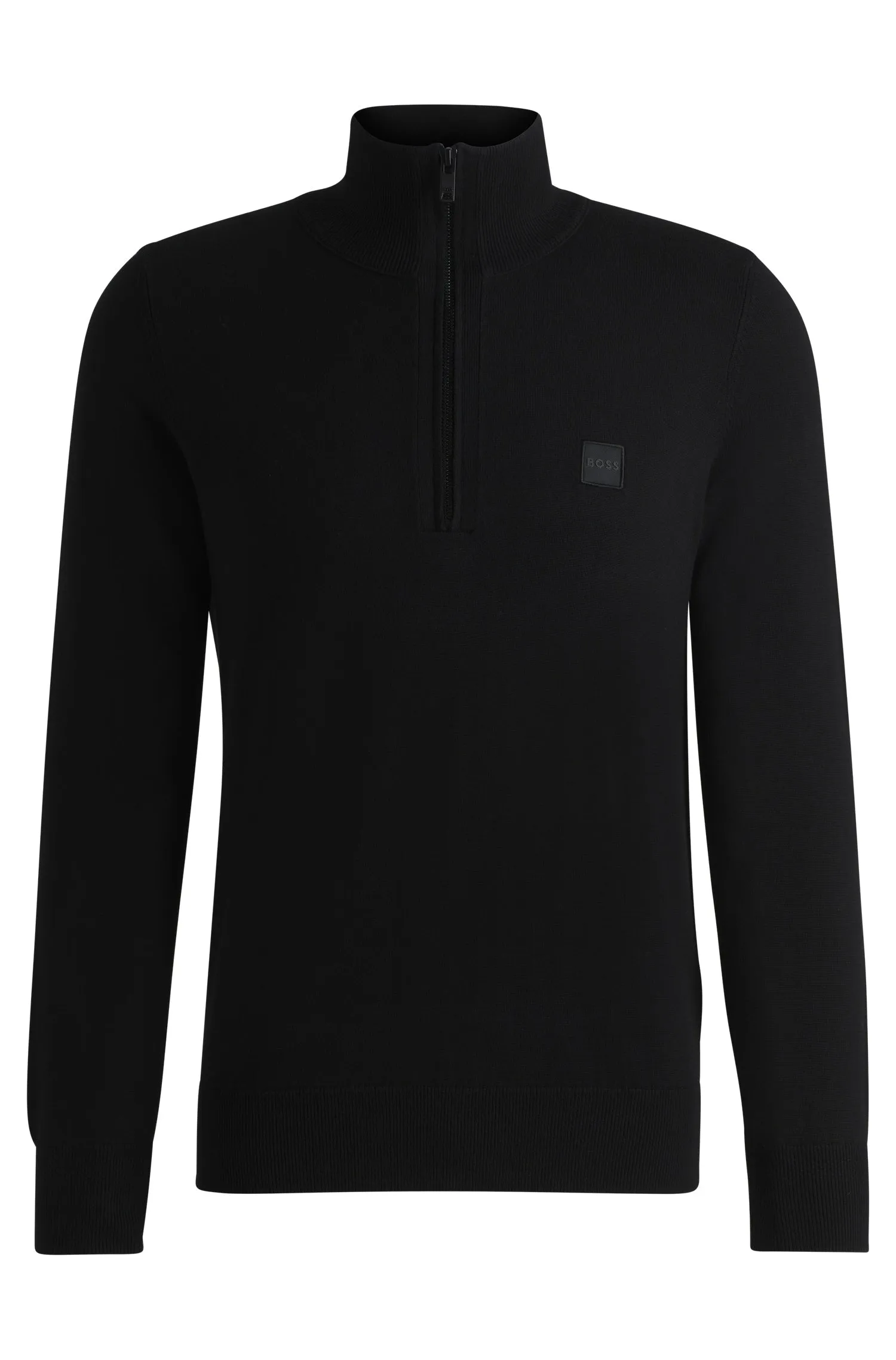 BOSS Sweaters Regular Fit in Cotton Mix - KANOBIX_S 10265846 01-50527585