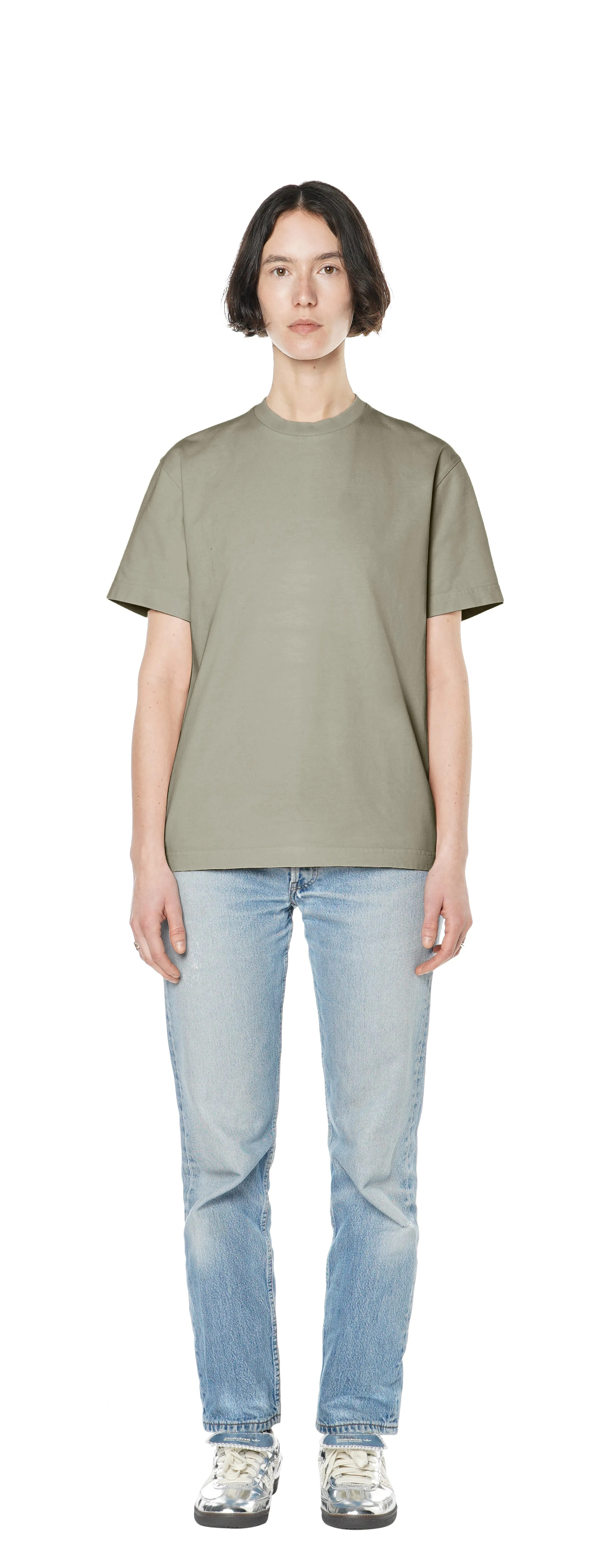 Boxy T-Shirt, Indian Almond