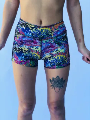 BOY SHORTS GRAFFITI/BUNS OF STEEL