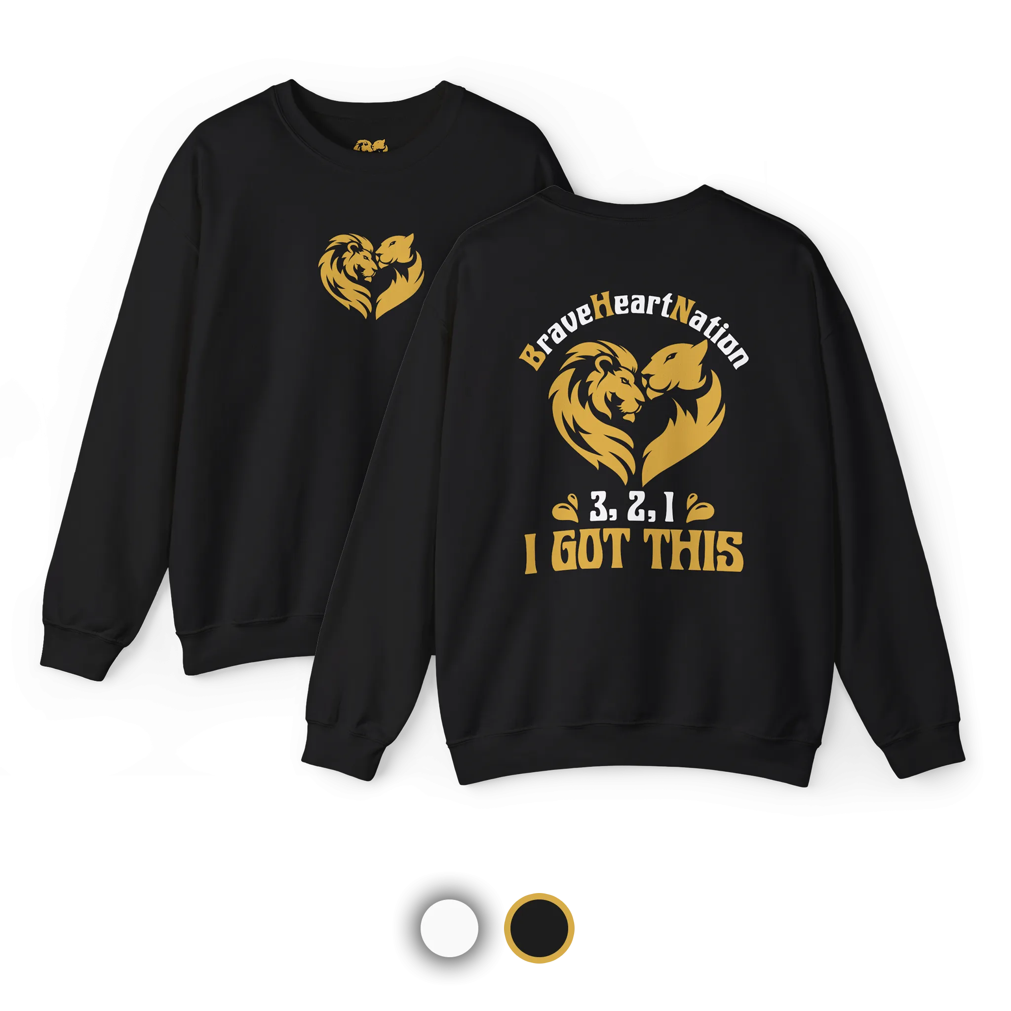 BraveHeartNation | Heavy Sweatshirt