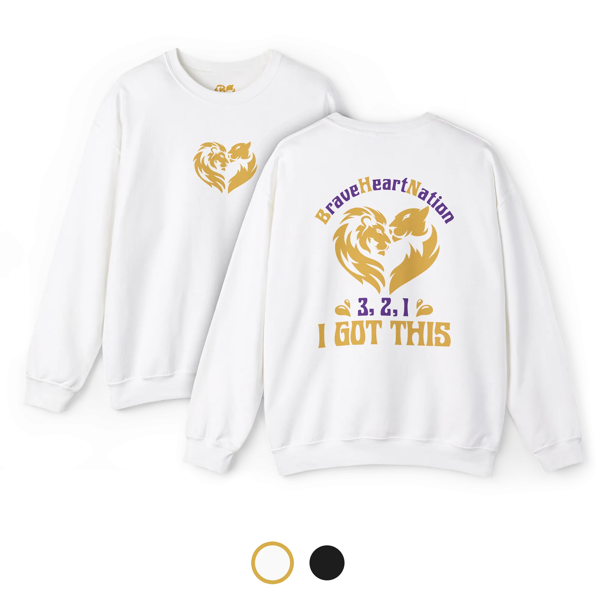 BraveHeartNation | Heavy Sweatshirt