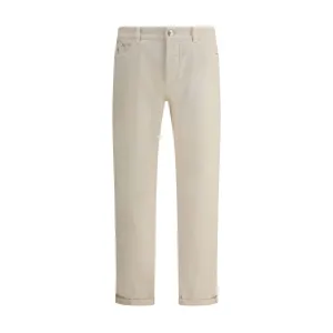 Brunello Cucinelli Jeans with turn-up hem