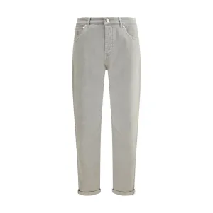 Brunello Cucinelli Pants with turn-up hem