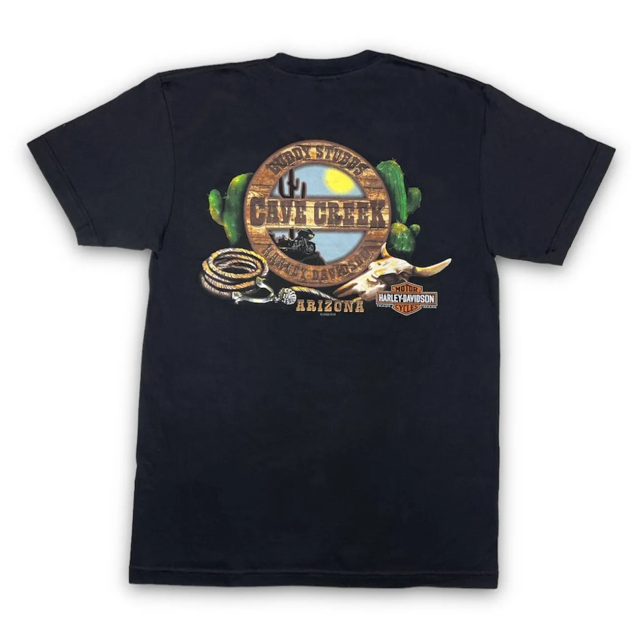 Buddy Stubbs - Cave Creek Arizona - Harley-Davidson "Structured USA" T-Shirt