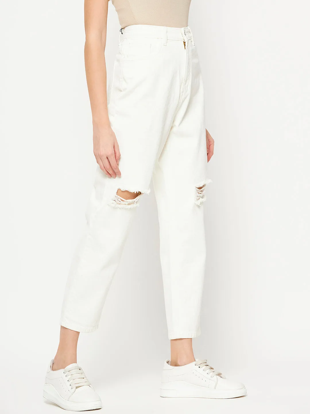 Camla Barcelona White Denim