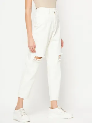 Camla Barcelona White Denim