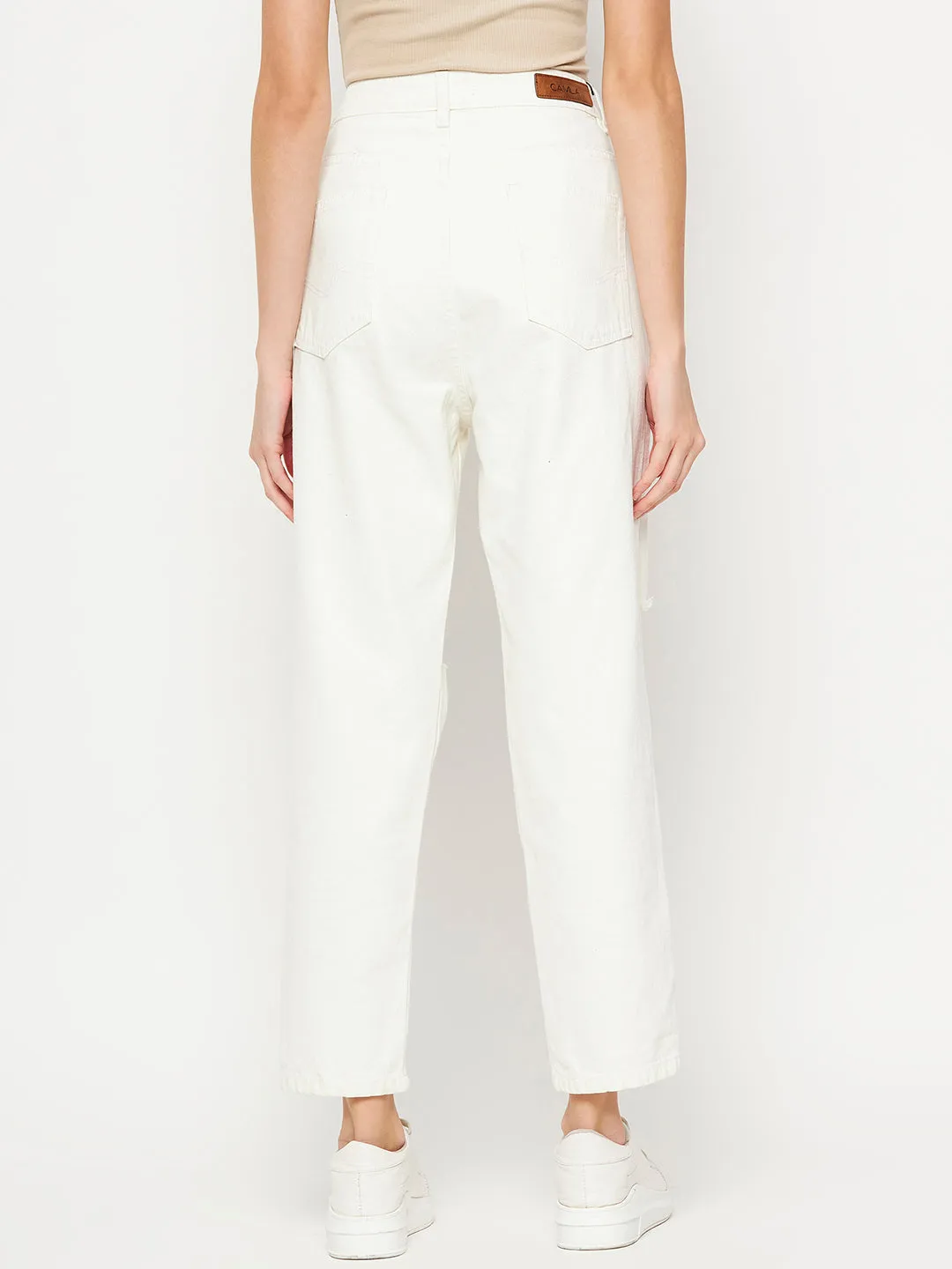 Camla Barcelona White Denim
