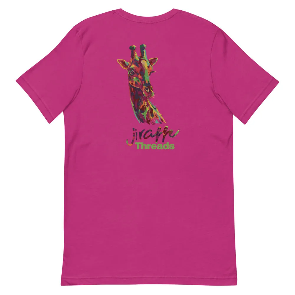 Camo jiraffe Tee