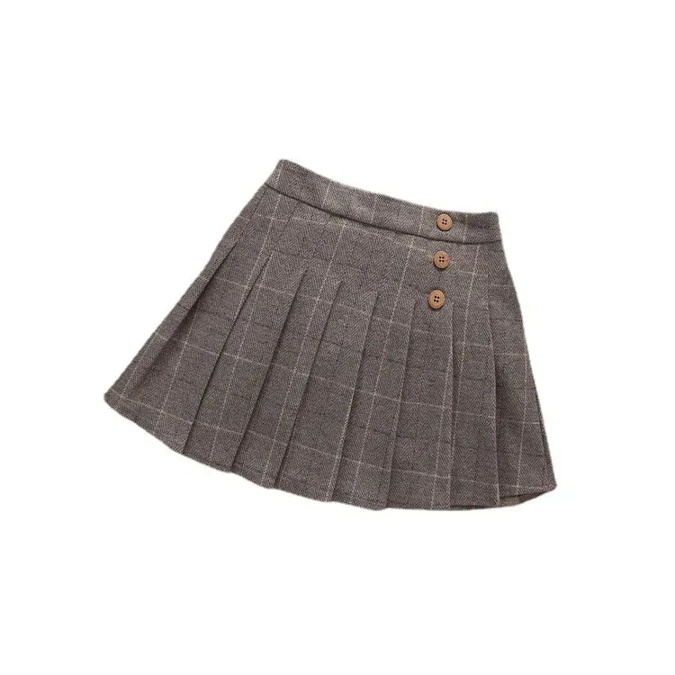 Chic Plaid Skirt