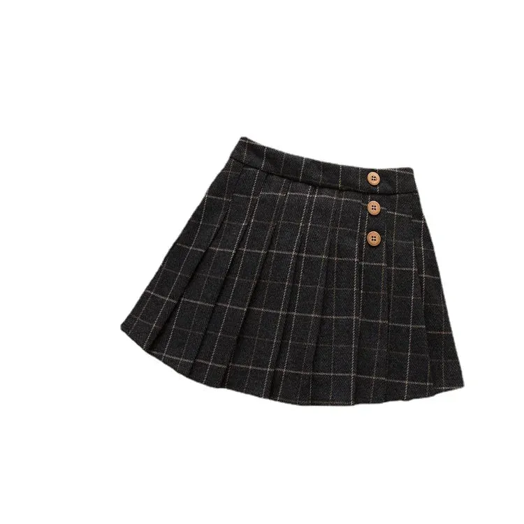 Chic Plaid Skirt