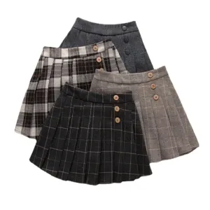 Chic Plaid Skirt