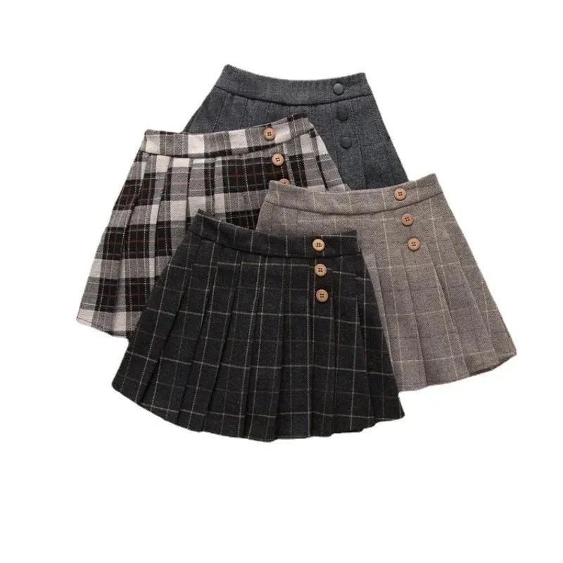 Chic Plaid Skirt