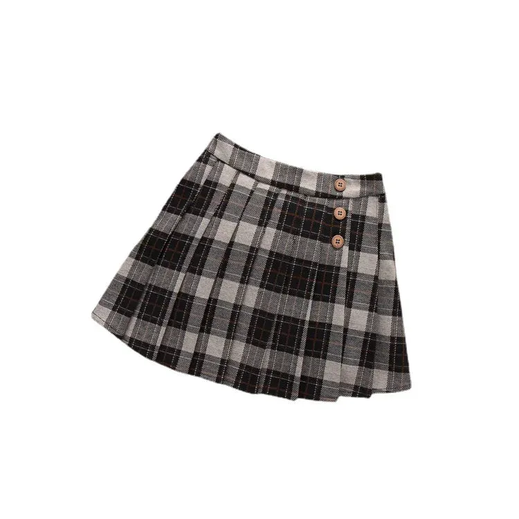 Chic Plaid Skirt