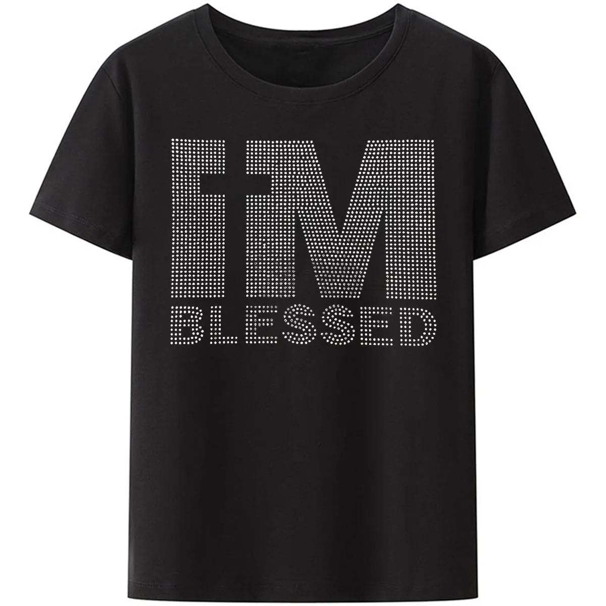 Christianartbag Funny T-Shirt, I'm Blessed, Cross Tee, Christ Wing Shirt, Christian humor, Funny religious shirts, Unisex T-shirt.