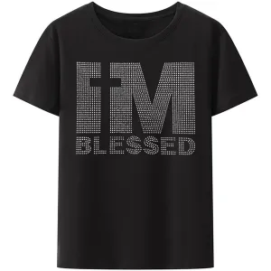 Christianartbag Funny T-Shirt, I'm Blessed, Cross Tee, Christ Wing Shirt, Christian humor, Funny religious shirts, Unisex T-shirt.