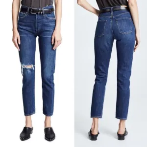 Citizens Of Humanity Liya Crop 26 High Rise Classic Fit Lowe