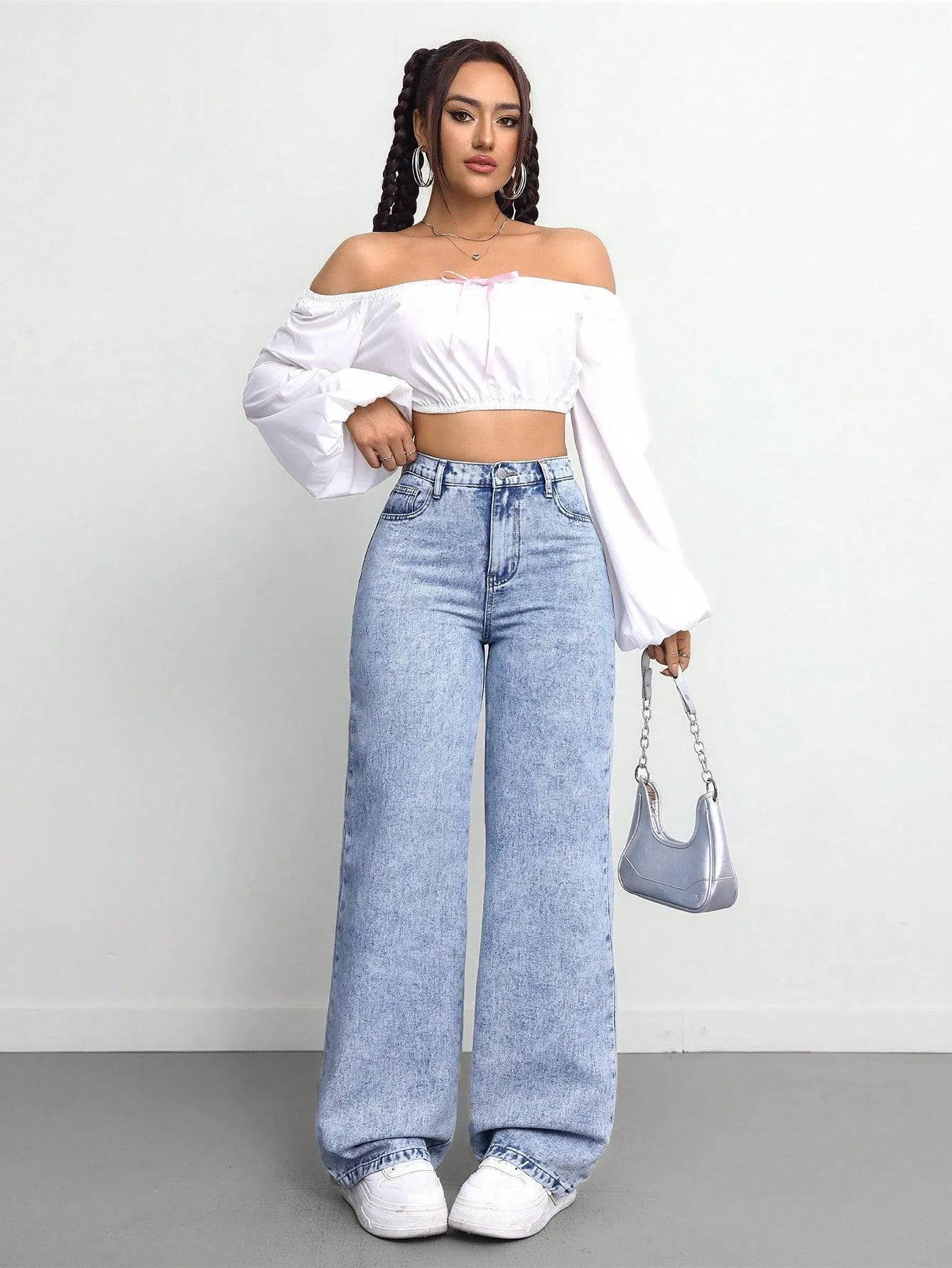 Classic Chic Stonewash High Rise Jeans