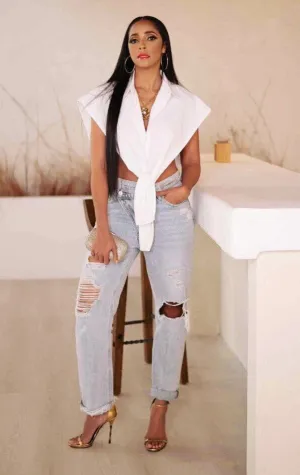 Classic Cross-Over Jeans