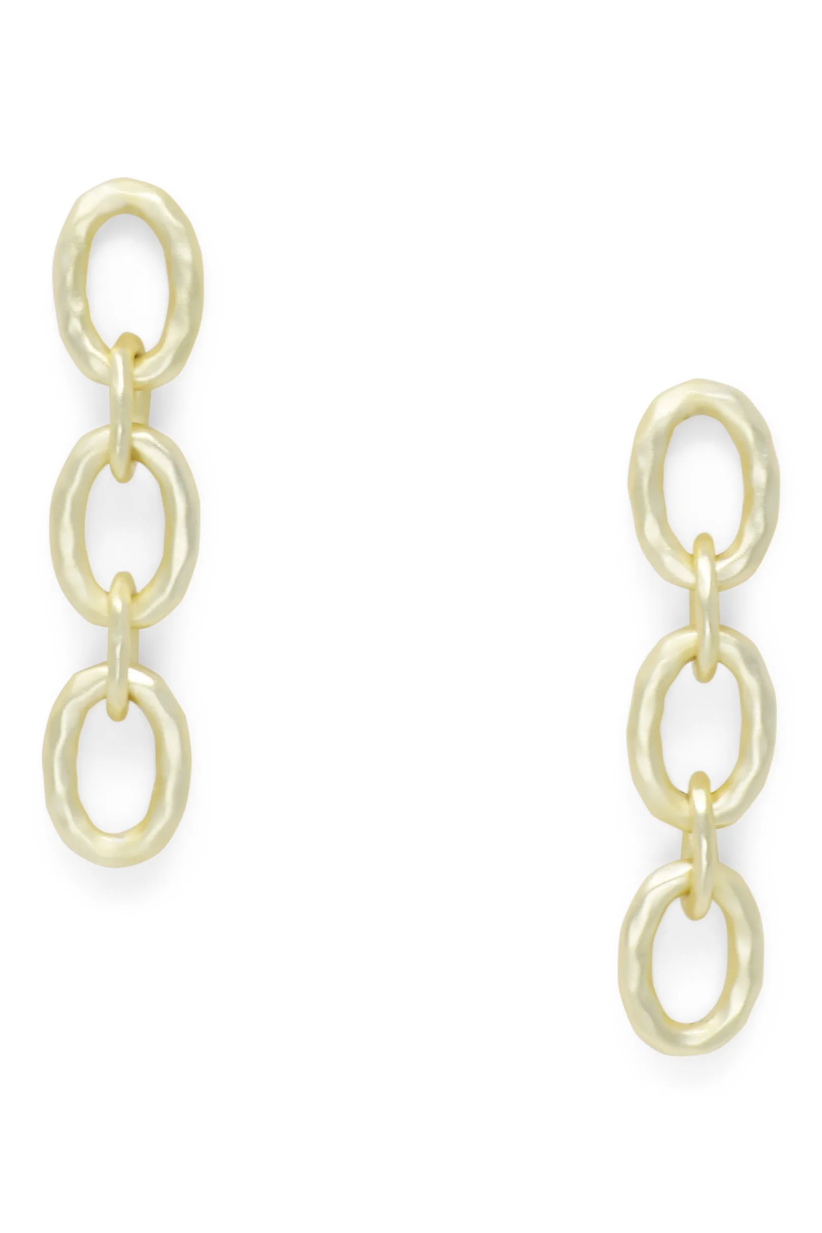 Classic Gold Link Earrings