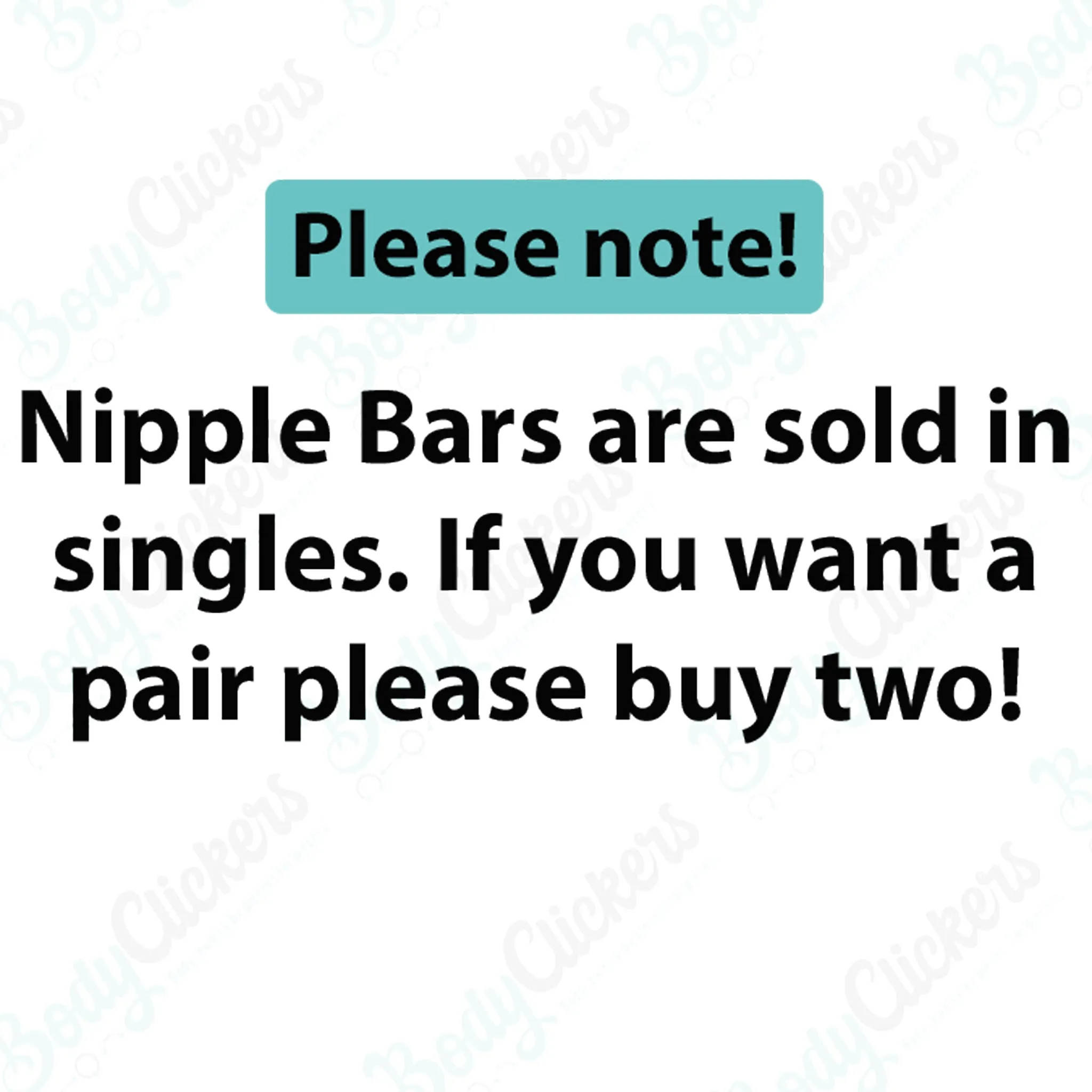 Clear CZ Push Fit Nipple Bar 14g