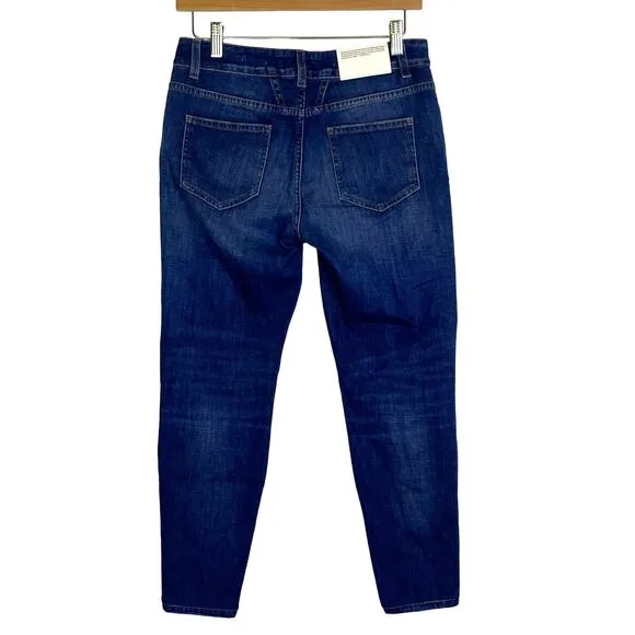 Closed Baker Skinny Jeans Womens Sz 27 Blue Organic Cotton Italian Denim Stretch