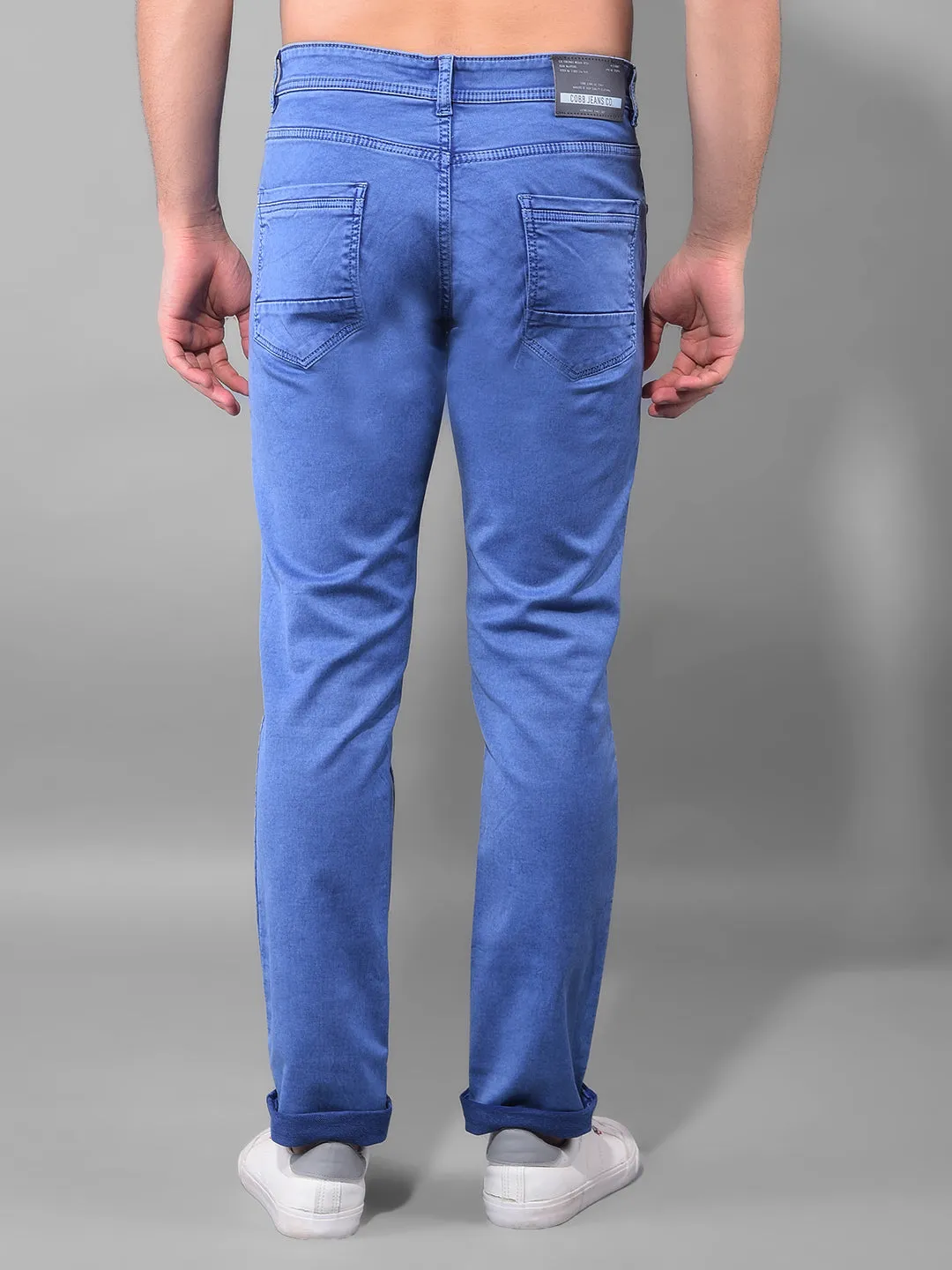 COBB Denim Blue Narrow Fit Premium Jeans