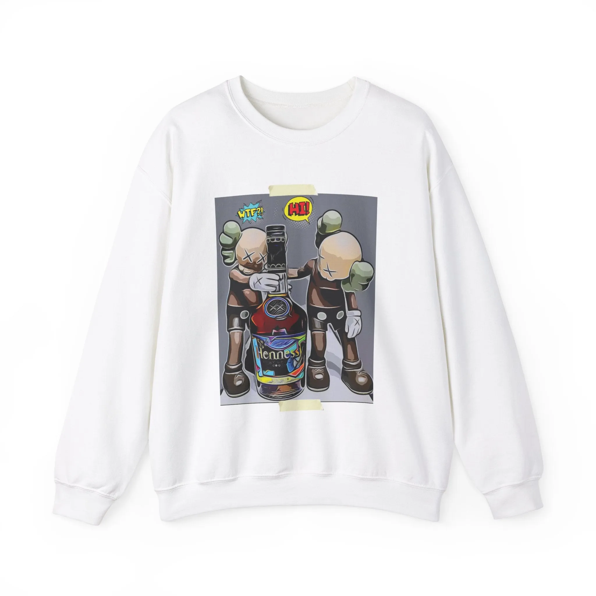 Comic Book XX Cognac Pic -  Crewneck Sweatshirt