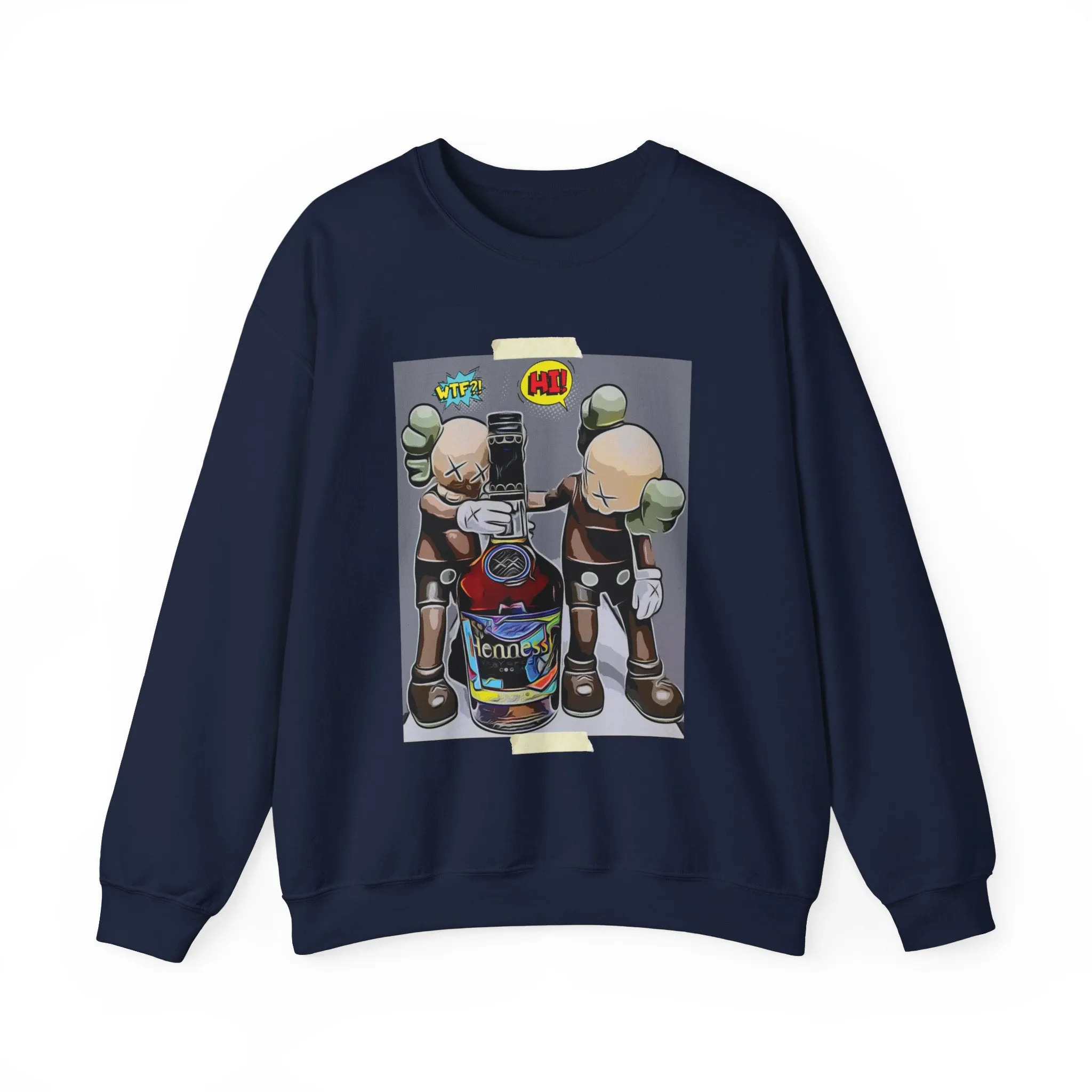 Comic Book XX Cognac Pic -  Crewneck Sweatshirt