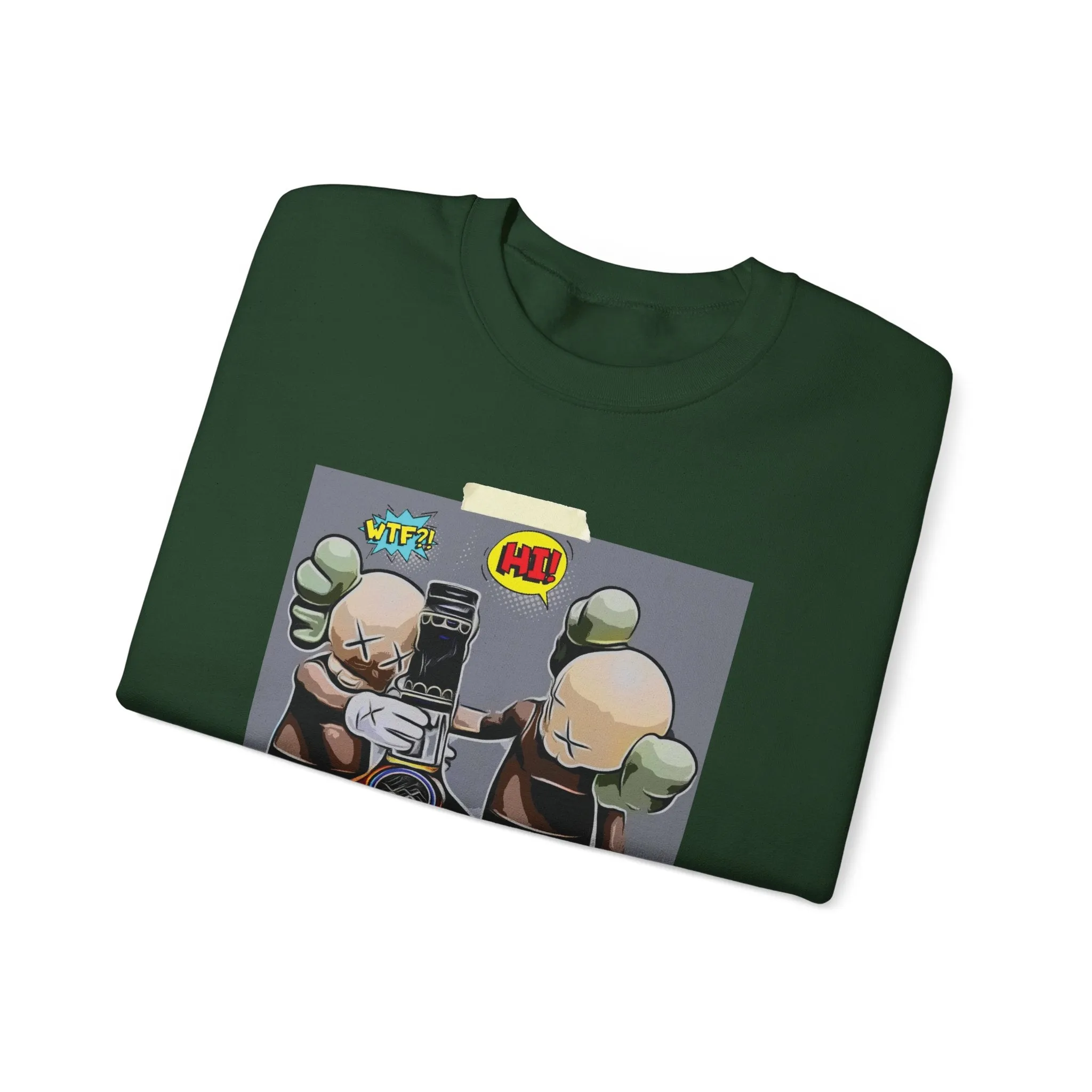 Comic Book XX Cognac Pic -  Crewneck Sweatshirt